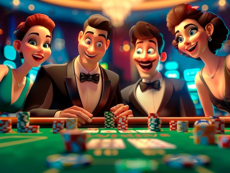 Studio dealer langsung sarangsbobet dengan multi-kamera untuk blackjack, roulette, dan baccarat